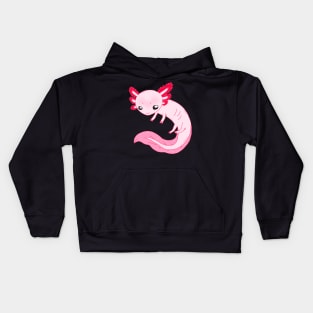 Cute Axolotl Design Kids Hoodie